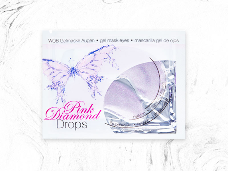 Gelmaske Pink Diamond Drops