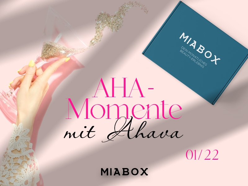 Miabox AHA-Momente mit Ahava Januar Edition