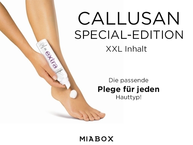Callusan XXL Edition die Wohltat für deine Füsse.